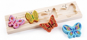 Доска-вкладыш - Бабочки (Томик, 471 ТОМИКsim)